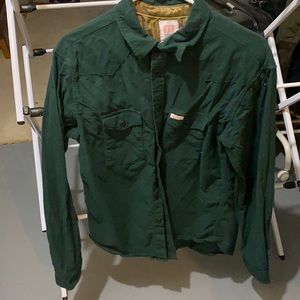 Topo designs thick button down